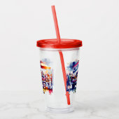 Tailgate Time Go Team Acryltrinkbecher (Links)
