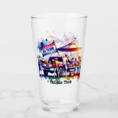 Tailgate Time Go Team Glas (Vorderseite)