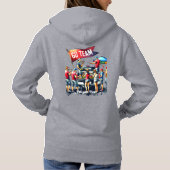 Tailgate Time Go Team Hoodie (Rückseite)