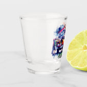 Tailgate Time Go Team Schnapsglas (Links)