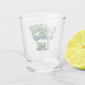 Tailgate Time Green Truck Schnapsglas (Rückseite)
