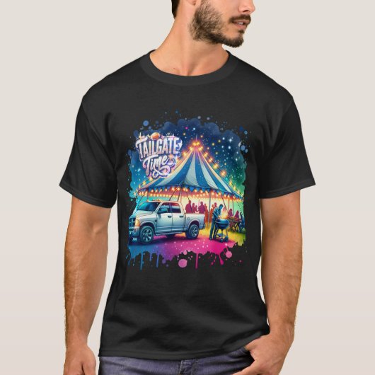 Tailgate Time Party Zent T-Shirt (Vorderseite)