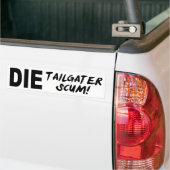 Tailgater Abschaum Autoaufkleber (Auf Lkw)