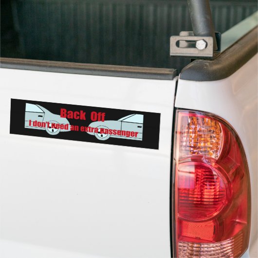 Tailgater Autoaufkleber (Auf Lkw)