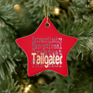 Tailgater Extraordinator Keramik Ornament
