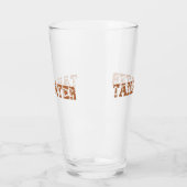 Tailgater Football Typografie Glas (Links)