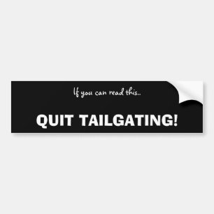 tailgaters autoaufkleber