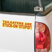 TAILGATERS SIND AUF DUMMEM FEST! AUTOAUFKLEBER (Auf Lkw)