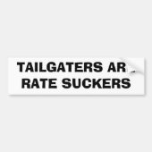 Tailgaters sind Raten-Sauger Autoaufkleber (Vorne)