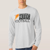 Tailgates & Touchdowns Football T - Shirt (Vorderseite)