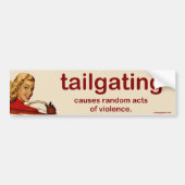 Tailgating Autoaufkleber (Vorne)