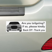 Tailgating? Autoaufkleber (Auf Auto)