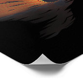 Tailing Redfish Fishing Joke Redfishing Red Drum F Poster (Ecke)
