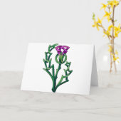 Taille Karte (Gelbe Blume)