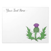 Taille Notizblock (Vorderseite)