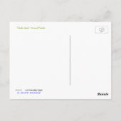 Taille Postkarte (Rückseite)