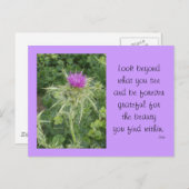 Taille Postkarte (Vorne/Hinten)