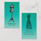 Tailor Seamstress Visitenkarte (Vorne/Hinten)