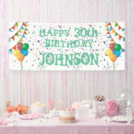 Tailored Birthday Banner