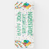 Tailored Birthday Banner (Vertikal)