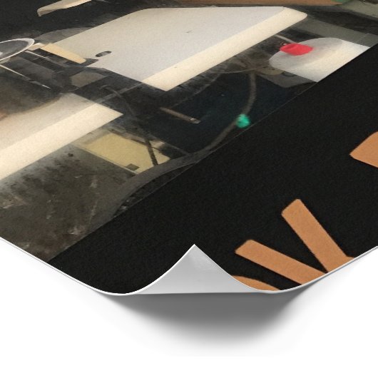 Tailor's Shop Window New York City Fotografy Poster (Ecke)