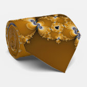 Tailspin - Fraktal Art Krawatte (Gerollt)