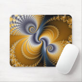 Tailspin - Fraktal Art Mousepad (Mit Mouse)