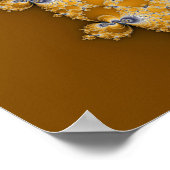 Tailspin - Fraktal Art Poster (Ecke)