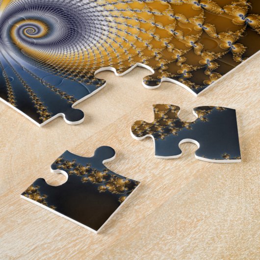 Tailspin - Fraktal Art Puzzle (Seite)