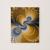 Tailspin - Fraktal Art Puzzle (Vertikal)