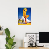 Tailwinds Button Up Poster (Heimbüro)