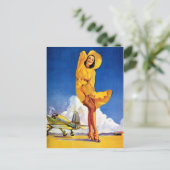 Tailwinds Button Up Postkarte (Stehend Vorderseite)