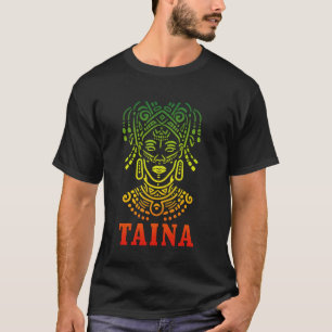 Taina Taino Woman Boricua Boriken Indigenous Puert T-Shirt