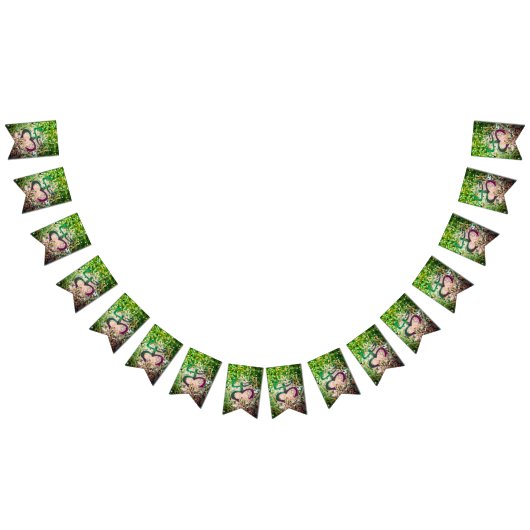 Taino-Coqui-Froschflagge Wimpelkette (Alle)