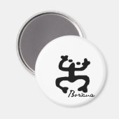 Taino Coqui Magnet (Vorderseite/Rückseite)