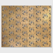 Taino Coqui Wrapping Paper (Natural) Geschenkpapier (Flach)