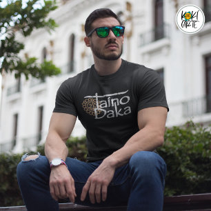 Taino Daka gestresstes Design T-Shirt
