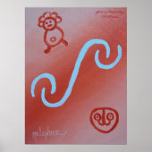 Taino Jeroglificos Poster (Vorne)