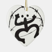 Taino Nativo Keramik Ornament (Rechts)