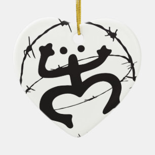 Taino Nativo Keramik Ornament