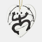 Taino Nativo Keramik Ornament (Links)