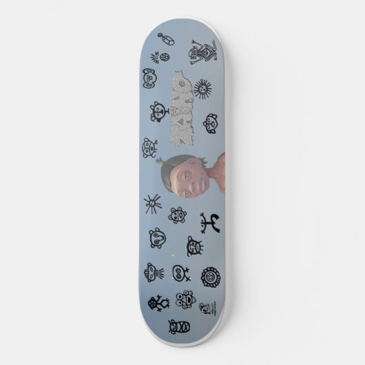 Taino Skateboard (Vorderseite)