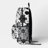 Taino Symbole Puerto Rico Kultur Bedruckter Rucksack (Rechts)