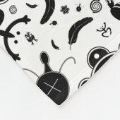 Taino Symbole Puerto Rico Kultur Fleecedecke (Ecke)