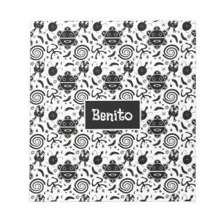 Taino Symbole Puerto Rico Kultur Notizblock