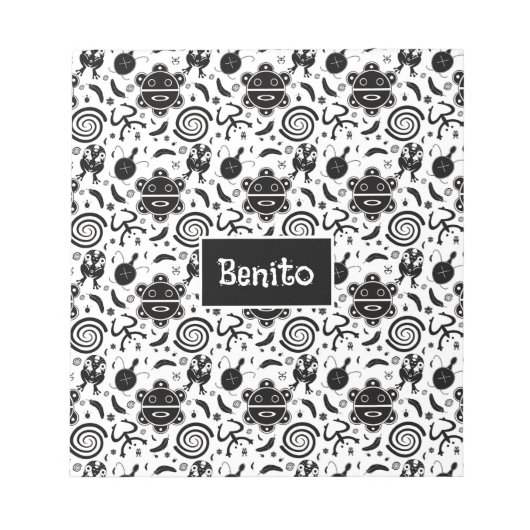 Taino Symbole Puerto Rico Kultur Notizblock (Vorderseite)