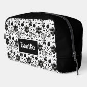 Taino Symbole Puerto Rico Kultur Waschbeutel (Rechte Ecke)