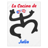 Taino Tischtuch - Puerto Rico Symbol Tischdecke (Vorderseite)