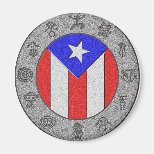 Taino Wheel Magnet (Vorne)