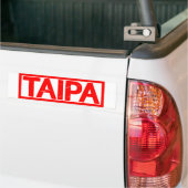 Taipa-Briefmarke Autoaufkleber (Auf Lkw)